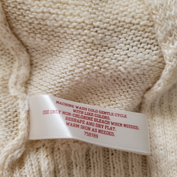 XS - Arizona Jean Company - Oatmeal collar vest - Picture 6 of 7